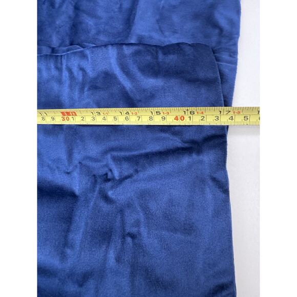 2 Pack Velvet Throw Pillow Covers 17" x 17" Navy Blue Pillow Cases New NO-Tag... - Picture 8 of 8